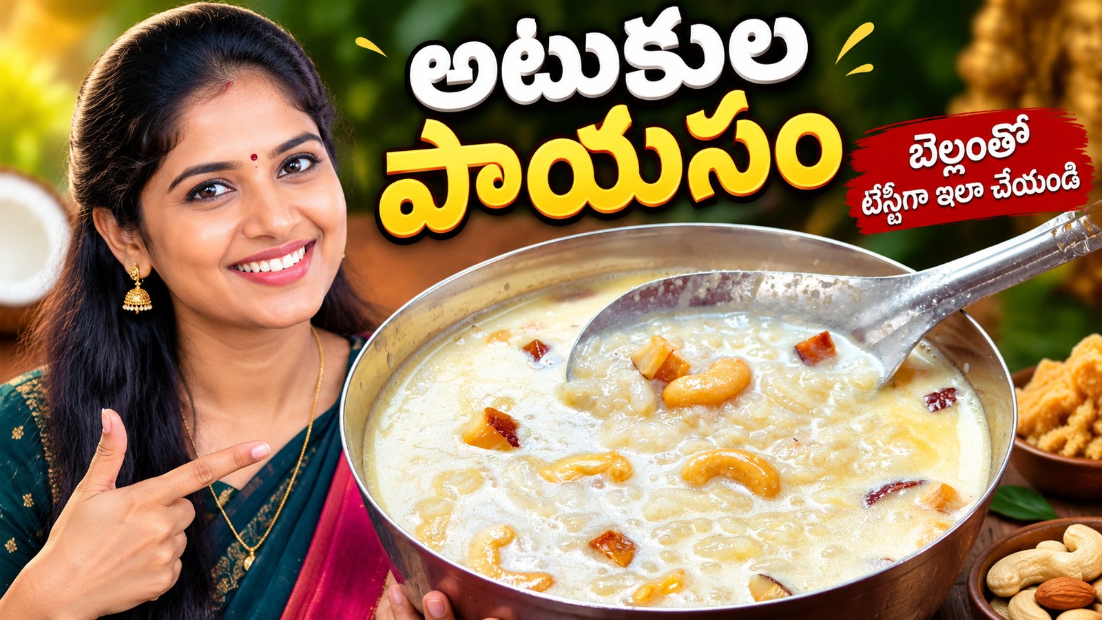 అటుకుల పాయసం, అటుకుల పాయసం రెసిపీ, అటుకుల పాయసం తయారీ, అటుకుల పాయసం ఎలా చేయాలి, అటుకులతో పాయసం, బెల్లం అటుకుల పాయసం, అటుకుల స్వీట్, అటుకుల ప్రసాదం, కృష్ణాష్టమి స్పెషల్ రెసిపీ, పాయసం రెసిపీస్, Telugu Recipes, Atukulu Payasam, Atukula Payasam Recipe, Poha Payasam, Poha Kheer